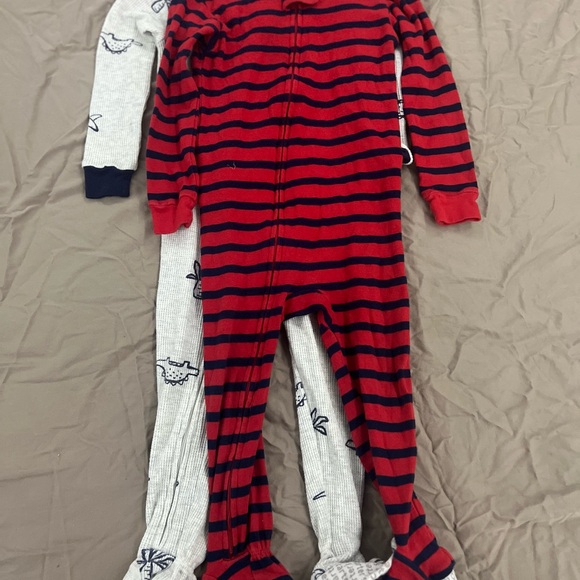 8 New Carters Footed Pajamas Size 24 Month - Picture 8 of 9